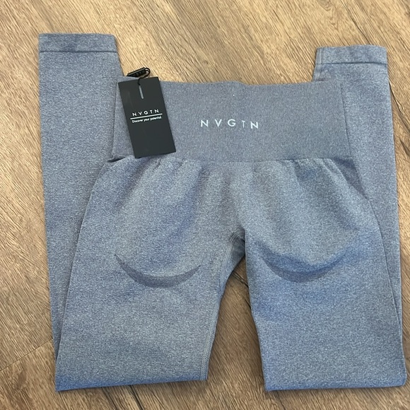 NWT! NVGTN Gray Contour Leggings - Picture 4 of 4